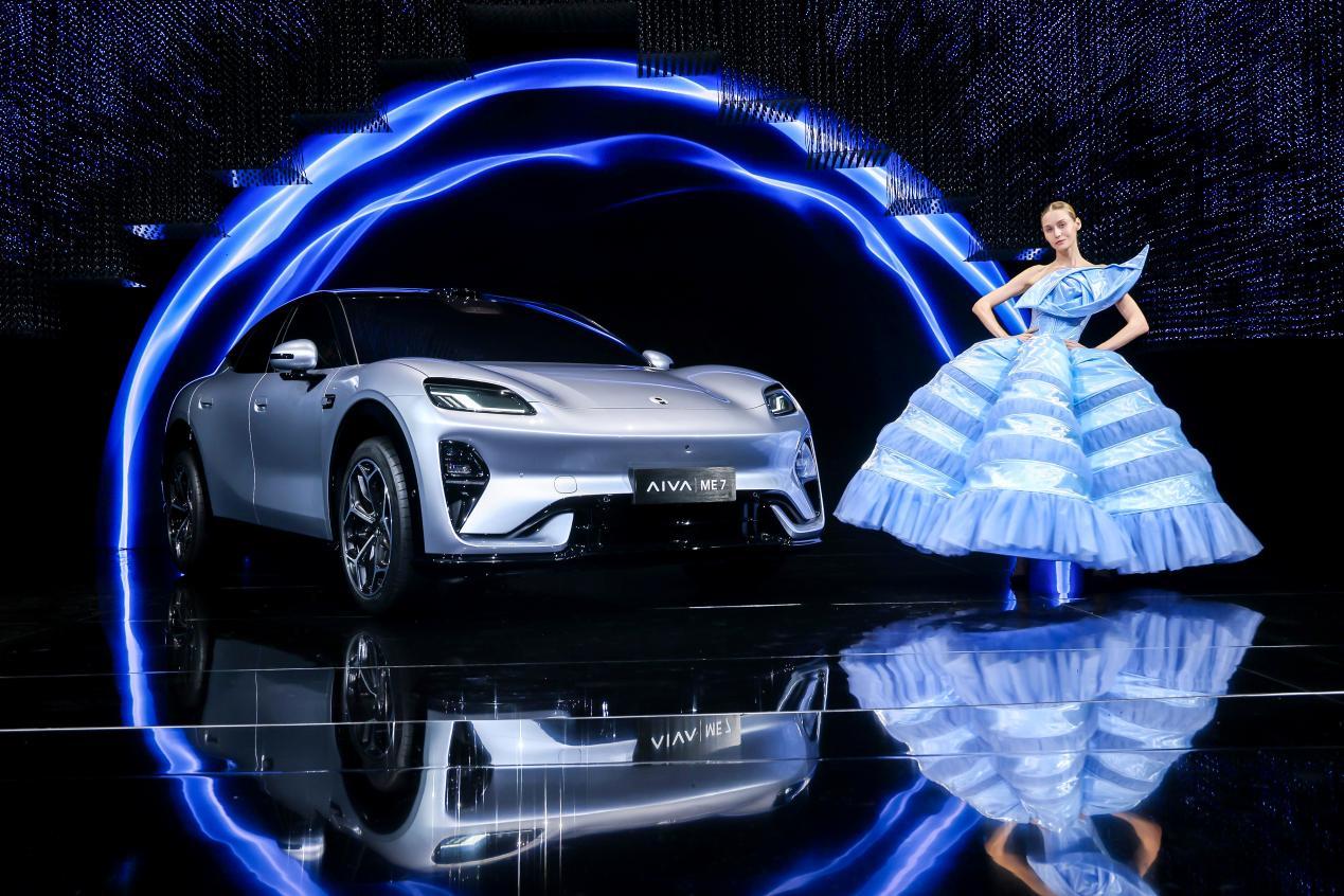AIVA ME7 makes global debut at Paris Fashion Week, showcasing expressive 'light eyes'