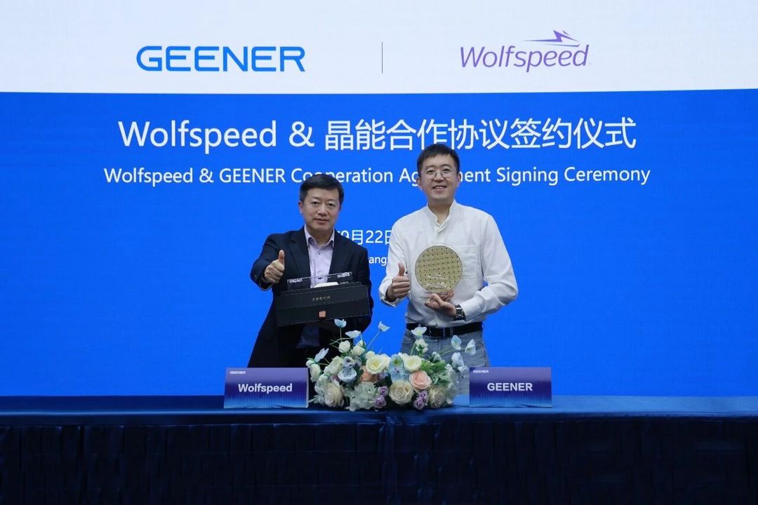 Geener Microelectronics and Wolfspeed sign SiC module supply pact for EV inverters