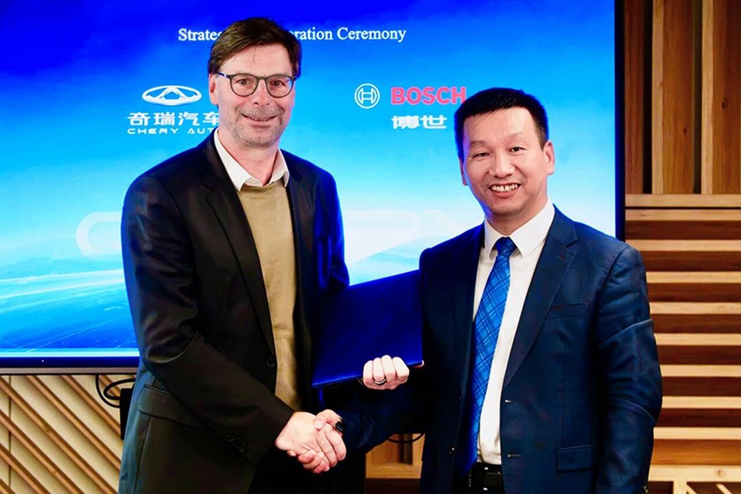 Chery signs Bosch ADAS deal for six new models in Europe, production from 2028