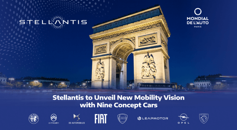 Stellantis to Showcase Nine Concept Cars at Paris Motor Show