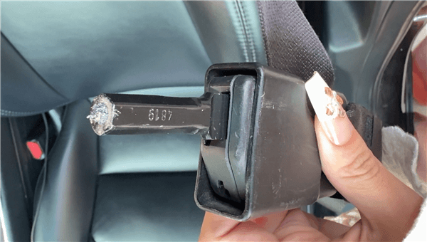 Tesla Model 3 seatbelt latch snaps in Shanghai, owner cites national standard in complaint