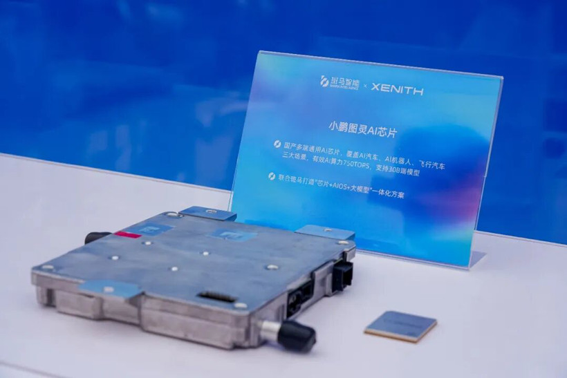 Xpeng and Banma unveil in-car AI model platform with 750 TOPS chip