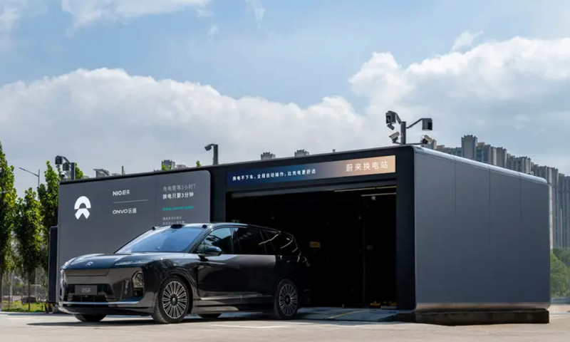 Nio expands charging network to 9,529 stations nationwide