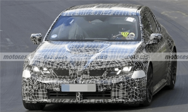 BMW's electric M3 spotted at Nürburgring alongside Xiaomi SU7 Ultra
