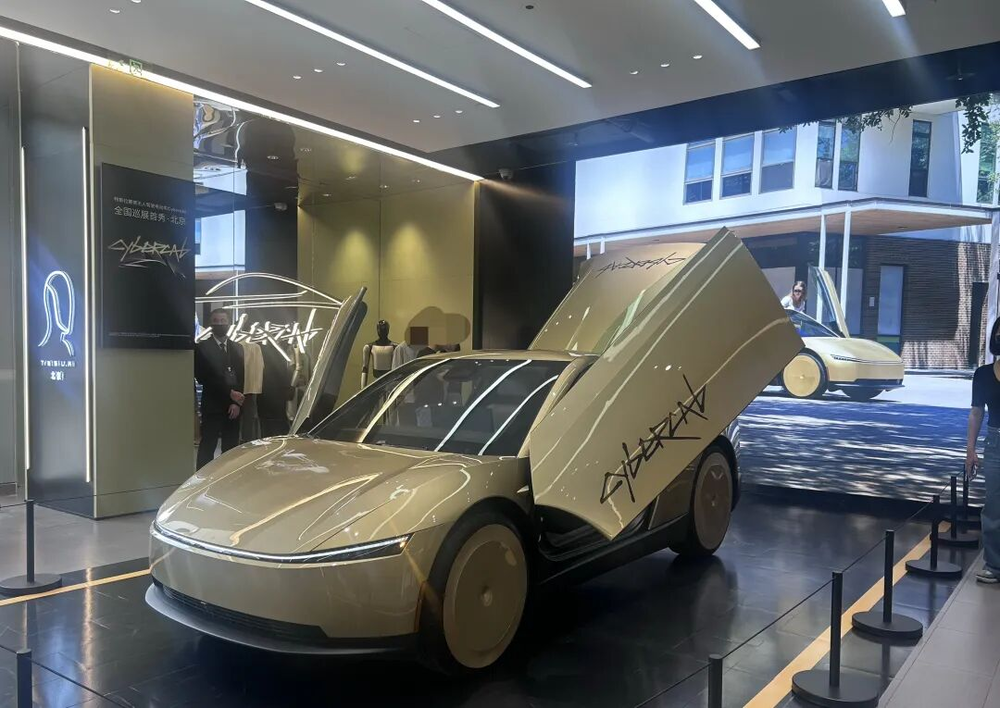 Tesla brings Cybercab to China for first static display, but sales push is the real goal