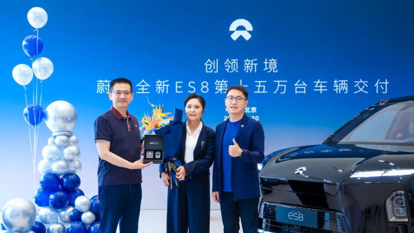 Nio's new ES8 hits 150,000 deliveries in first year, setting record for 400,000-yuan BEVs