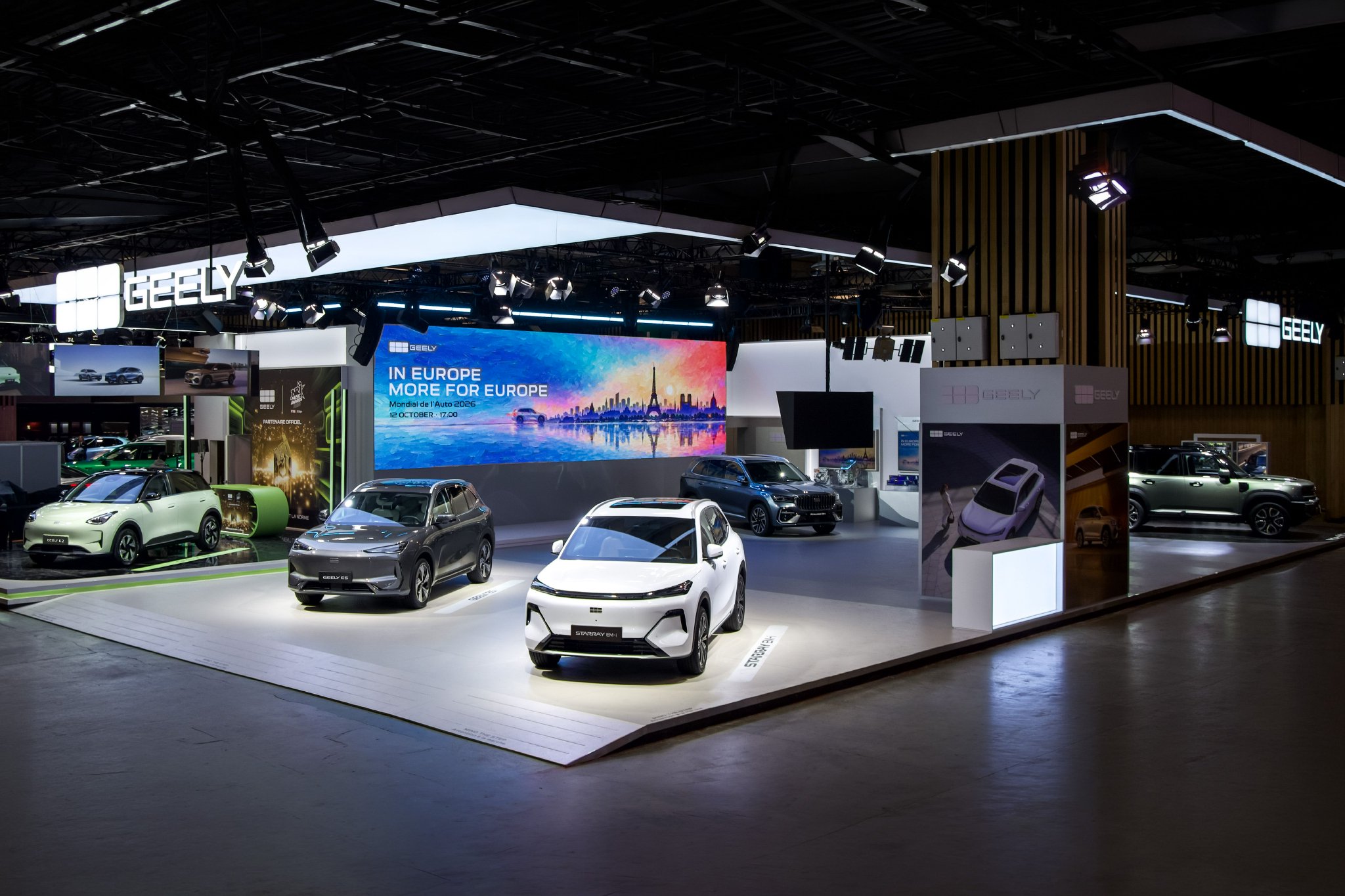 Geely Group debuts full brand lineup at 2026 Paris Motor Show