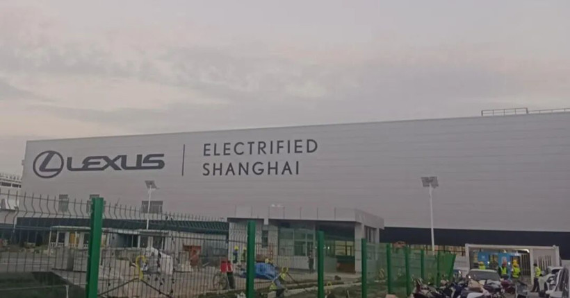 Lexus Shanghai plant nears completion as brand bets on BEV revival